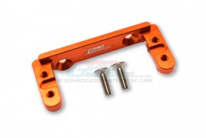GPM SCX6024B ALUMINUM 2-SPEED TRANSMISSION SERVO MOUNT AXI252013 AXIAL RACING 1/6 RC SCX-6 CRAWLER - ORANGE - SCX6024B-OR