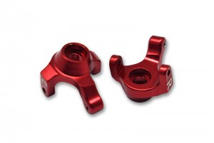 GPM SCX24021 ALUMINUM FRONT KNUCKLE ARM  AXIAL RACING 1/24 4WD SCX24 DEADBOLT AXI90081 - SCX24021-R
