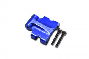 GPM SCX24013B ALUMINUM REAR UPPER TIE ROD CONNECTOR  AXIAL RACING 1/24 4WD SCX24 DEADBOLT AXI90081 - BLUE - SCX24013B-B