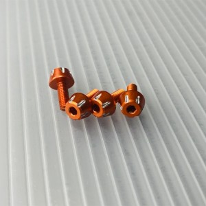 3RACING SAK-D5657 AL One Piece Wheel Nuts - SAK-D5657/OR