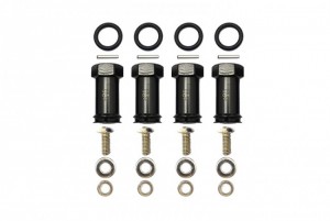 GPM ERV010/+20MM ALLOY HEX ADAPTOR +20mm TRAXXAS 1/16 MINI E-REVO Buggy - ERV010/+20MM-BK