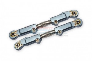 GPM SKE057S ALUMINUM STEEL REAR UPPER ARM TIE ROD TEAM CORALLY 1/10 SKETER XL4S BRUSHLESS MOSTER TRUCK C-00191 - GUN SILVER - SKE057S-GS