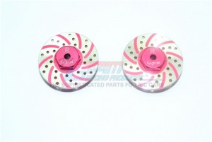 GPM MYT010AR/DA ALUMINUM REAR BRAKE DISK WITH SILVER LINING AXIAL RACING 1/18 YETI JR SCORE TROPHY TRUCK AX90052 - MYT010AR/DA-R