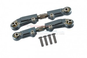 GPM SKE162S ALUMINUM STEEL ADJUSTABLE FRONT STEERING TIE ROD TEAM CORALLY RC 1/10 SKETER XL4S BRUSHLESS MOSTER TRUCK-C-00191 - SKE162S-GS