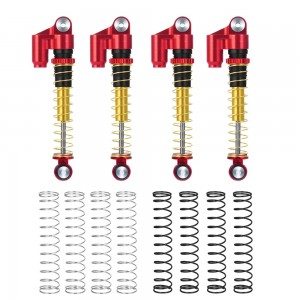 Aluminum Piggy Back Oil Damper For 1/24 Axial Racing SCX24 AXI00001 RC Crawler Car - Orange - SCX24-003/OR