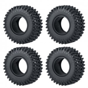 Rubber Tyre Set - 54mm For 1/24 Axial Racing SCX24 AXI00001 RC Crawler Car - Type 1 - SCX24-054001