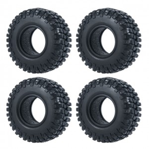 Rubber Tyre Set - 54mm For 1/24 Axial Racing SCX24 AXI00001 RC Crawler Car - SCX24-054003