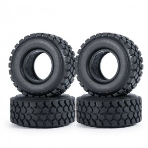Rubber Tyres Set 50 x 20 / 54 x 23mm  For 1/24 Axial Racing SCX24 RC Crawler Car - SCX24-017/2