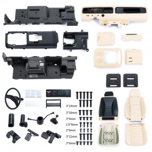 Interior Body Shell Cab Seat Kit Decoration For 1/10 RC TRAXXAS TRX-4 Bronco - BEIGE - TRX4-001/BE