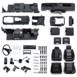 Interior Body Shell Cab Seat Kit Decoration For 1/10 RC TRAXXAS TRX-4 Bronco - TRX4-001/BK