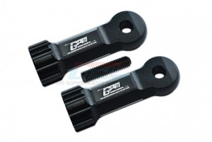 GPM MAKS025/JT ALUMINUM MIDDLE SHAFT HEAD ARRMA 1/10 4WD KRATON / VORTEKS  / OUTCAST 4X4 BLX - BLACK - MAKS025/JT-BK