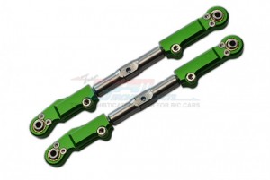 GPM SLE054S ALUMINUM FRONT UPPER ARM TIE ROD TRAXXAS 1/8 4WD SLEDGE MONSTER TRUCK 95076 - GREEN - SLE054S-G