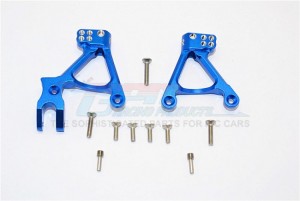 GPM SCX2028 ALUMINIUM FRONT SHOCK HOOPS For 1/10 AXIAL SCX10 II Crawler - Blue - SCX2028-B
