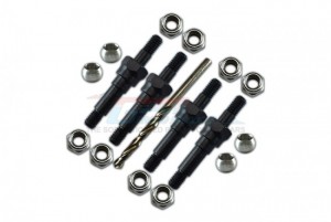 GPM MAK005S STEEL FRONT / REAR SHOCK BRACKET FIXING SCREWS ARRMA KRATON / OUTCAST / KRATON / TYPHON / MOJAVE - MAK005S-BK