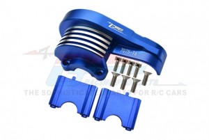 GPM SLE038GC ALUMINUM 7075-T6 MAIN GEAR COVER TRAXXAS RC 1/8 4WD SLEDGE MONSTER TRUCK 95076 - BLUE - SLE038GC-B