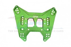 GPM MAFT030 ALUMINUM 7075-T6 REAR DAMPER PLATE ARRMA 1/7 4WD FIRETEAM TACTICAL UNIT / MOJAVE BIG ROCK 6S BLX - GREEN - MAFT030-G
