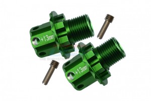 GPM SLE010/+13MM CARBON STEEL SPUR GEAR 51T TRAXXAS 1/8 RC 4WD SLEDGE MONSTER TRUCK 95076 - GREEN - SLE010/+13MM-G