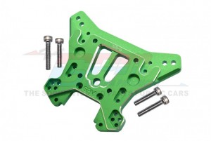 GPM SLE030 ALUMINUM 7075 T6 REAR DAMPER PLATE TRAXXAS 1/8 RC 4WD SLEDGE MONSTER TRUCK 95076 - GREEN - SLE030-G
