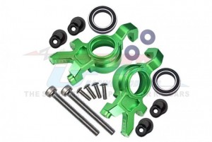 GPM TXM021L ALUMINUM FRONT OVERSIZED KNUCKLE ARM  TRAXXAS 1/5 ELECTRIC 4WD X-MAXX 8S MONSTER TRUCK - GREEN - TXM021L-G