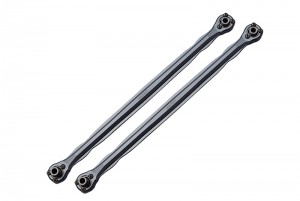 GPM TXM047NL ALUMINIUM 6061-T6 FRONT STEERING ROD TRAXXAS 1/5 ELECTRIC 4WD X-MAXX 8S MONSTER TRUCK - GUN SILVER - TXM047NL-GS