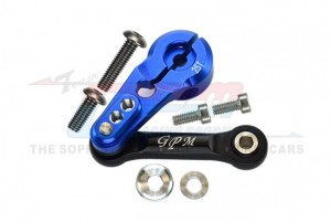 GPM SLE16025T ALUMINUM 6061-T6 TIE ROD+25T SERVO HORN TRAXXAS 1/8 4WD SLEDGE MONSTER TRUCK 95076-4 - BLUE - SLE16025T-B