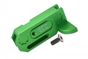 GPM MAG018A ALUMINUM 7075-T6 CENTER GEARBOX SUPPORT ARRMA 1/8 KRATON / GRANITE /  VORTEKS / VENDETTA - GREEN - MAG018A-G