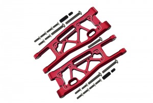 GPM SLE055 ALUMINIUM 6061-T6 FRONT LOWER ARMS TRAXXAS 1/8 4WD SLEDGE MONSTER TRUCK 95076-4 - SLE055-R