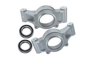 GPM TXM022L ALUMINUM 6061-T6 REAR OVERSIZED KNUCKLE ARM 1/5 RC TRAXXAS X-MAXX 6S 8S MONSTER - SILVER - TXM022L-S
