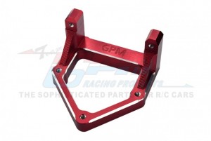 GPM HR024 ALUMINUM 7075-T6 SERVO MOUNT  LOSI 1/10 4WD HAMMER REY U4 ROCK RACER LOS03030 - GUN SILVER - HR024-R