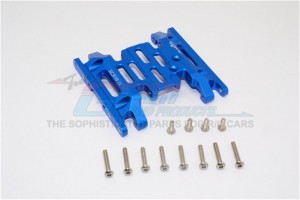 GPM SCX2038B ALUMINIUM GEAR BOX BOTTOM MOUNT 1/10 AXIAL SCX10 II CRARLER - Blue - SCX2038B-B