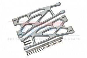 GPM TXM055F/RL ALUMINIUM 6061-T6 FRONT/REAR EXTENDED LOWER ARMS WIDEMAXX #7895 TRAXXAS 1/5 ELECTRIC 4WD X-MAXX 8S MONSTER TRUCK - TXM055F/RL-S