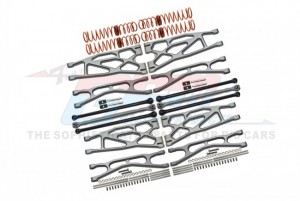 GPM TXM100L ALUMINUM & CARBON STEEL WIDEMAXX SUSPENSION KIT #7895  FOR 1/5 TRAXXAS X-MAXX 8S MONSTER - TXM100L-GS