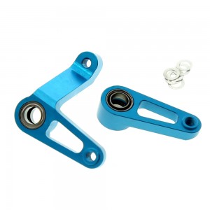 Upgrade Parts Alloy Steering Arm For 1/10 R/C 4WD Tamiya 58696 Off-Road Racer Super Avante - TD42033
