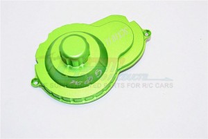 GPM SCX2038GCA ALUMINIUM SPUR GEAR COVER 1/10 AXIAL SCX10 II CRAWLER - Green - SCX2038GCA-G