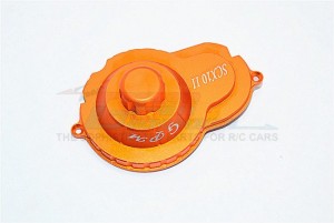 GPM SCX2038GCA ALUMINIUM SPUR GEAR COVER 1/10 AXIAL SCX10 II CRAWLER - Orange - SCX2038GCA-OR