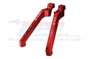 GPM SLE016RA ALUMINUM 7075-T6 REAR CHASSIS BRACE TRAXXAS 1/8 4WD SLEDGE MONSTER TRUCK-95076-4 - SLE016RA-R