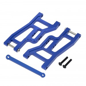 Upgrade Parts Aluminium Front Suspension Arm 2531X For 1/10 TRAXXAS DRAG SLASH TRUCK 94076-4 - BLUE - TDS002/BU