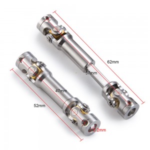 UNIVERSAL HD CVD Drive Shaft 1/14 Tamiya RC Tractor Truck Man Scania Benz Actros Truck - CVD4757