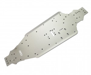 HARD COATING ALUMINIUM 7075 T6 4mm MAIN CHASSIS 9522 1/8 RC TRAXXAS SLEDGE MONSTER 95076-4 - SLE-0017075