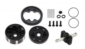 Diff Locker Spool With Differential Case 2WD RC Traxxas Rustler Slash Stampede Car - SLA0304/BK