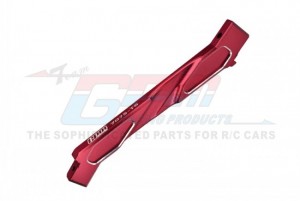 GPM MAL016F ALUMINUM 7075-T6 FRONT CHASSIS BRACE ARRMA 1/7 4WD LIMITLESS V2 SPEED BASH ROLLER ARA7116V2 - RED - MAL016F-R