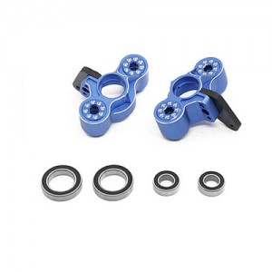 RCMODEL MAF-021 ALUMINIUM FRONT STEERING BLOCK ARRMA TYPHON / SENTON / INFRACTION - BLUE - MAF-021/BU