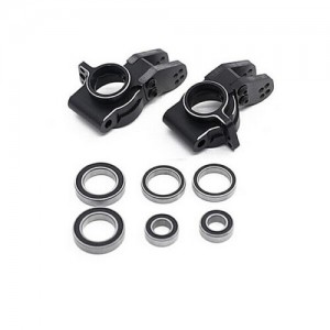 RCMODEL MAF-022 ALUMINIUM REAR HUB CARRIER COLLAR ARRMA TYPHON / SENTON / INFRACTION - BLACK - MAF-022/BK