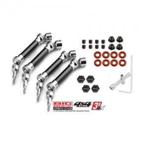 STEEL F & R CVD Drive Shaft Hub AR310864 1/10 Arrma Big Rock V3 3S BLX ARA4312V3 - ABRFRS-02/BK