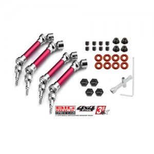 STEEL F & R CVD Drive Shaft Hub AR310864 1/10 Arrma Big Rock V3 3S BLX ARA4312V3 - RED - ABRFRS-02/RE