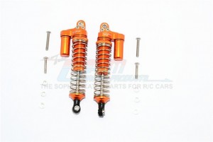 GPM SCX2092F ALUMINIUM FRONT/REAR L-SHAPE SHOCKS 92mm 1/10 RC AXIAL SCX10 II - Orange - SCX2092F/R/L-OR-S-BEBK