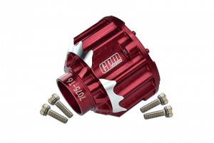 GPM TXM8011N ALUMINUM 7075-T6 FRONT OR REAR DIFFERENTIAL CASE TRAXXAS 1/5 ELECTRIC 4WD X-MAXX 6S 8S MONSTER - RED - TXM8011N-R