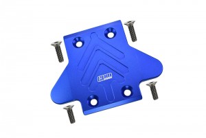 GPM MAT331F ALUMINUM FRONT CHASSIS PROTECTION PLATE ARRMA 1/8 4WD TALION / OUTCAST 6S BLX - BLUE - MAT331F-B