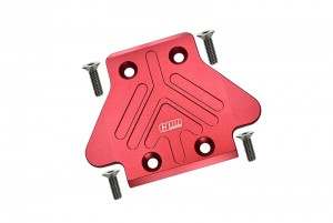 GPM MAT331R ALUMINUM REAR CHASSIS PROTECTION PLATE ARRMA 1/8 4WD TALION / OUTCAST 6S BLX - RED - MAT331R-R