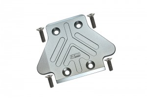 GPM MAT331R ALUMINUM REAR CHASSIS PROTECTION PLATE ARRMA 1/8 4WD TALION / OUTCAST 6S BLX - SILVER - MAT331R-S